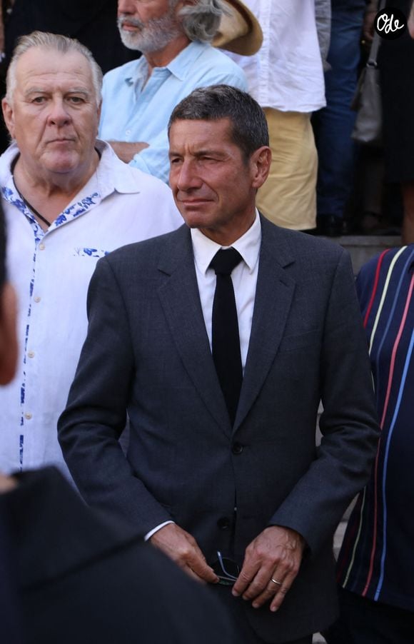 David Lisnard - Sorties des obsèques de Philippe Bouvard en l'église Notre-Dame de Bon Voyage à Cannes le 31 août 2026.
© Franz Chavaroche-Denis Guignebourg / Bestimage