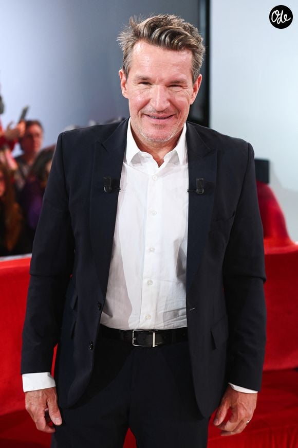 Exclusif - Benjamin Castaldi lors de l'enregistrement de l'émission "Vivement dimanche" au studio Rive Gauche, présentée par M.Drucker avec une diffusion sur France 3 le 8 mars 2026, à Paris, France, le 25 février 2026. © Guillaume Gaffiot/Bestimage