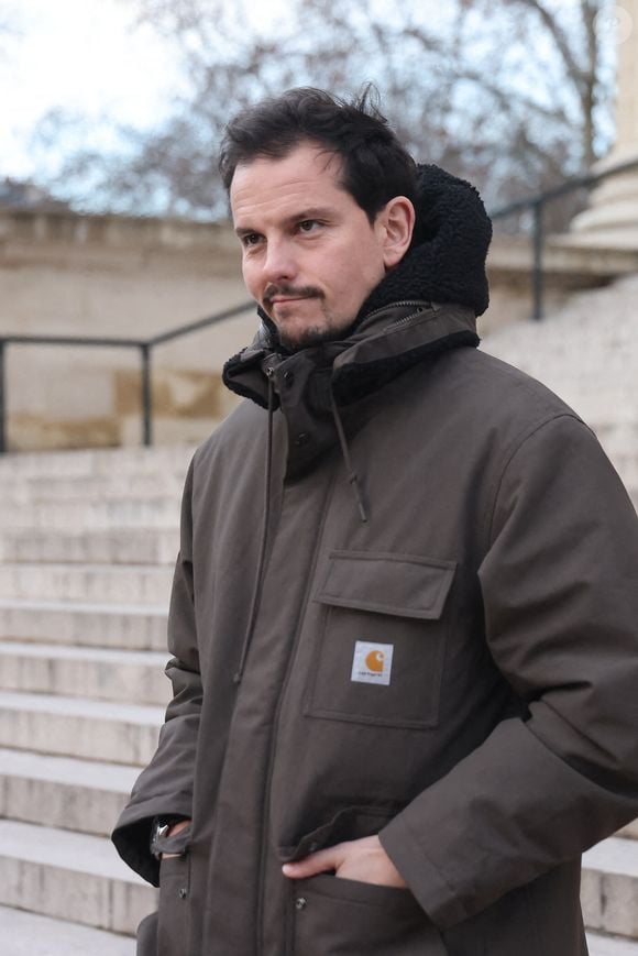 Juan Arbelaez - Sorties de la cérémonie religieuse en hommage à Rolland Courbis en l'église de la Madeleine à Paris, France, le 14 janvier 2026. © Jacovides-Moreau/Bestimage