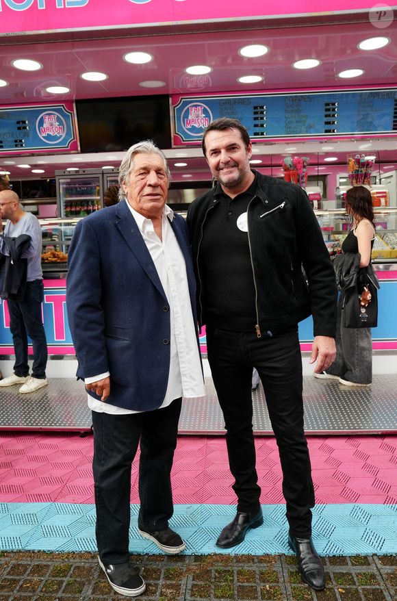 Arnaud Ducret, Jean-Pierre Castaldi - Inauguration de la 42ème édition de la fête à Neuneu à Paris le 29 août 2025.
© Anne-Sophie Guebey / Bestimage