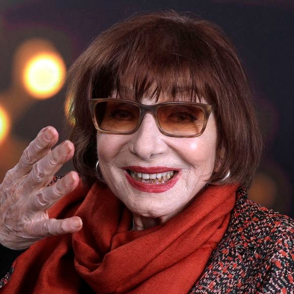 Judith Magre (98 ans) lors de l'enregistrement de l'émission "Chez Jordan de Luxe" , diffusée sur C8 le 8 janvier 2025.

© Cédric Perrin / Bestimage