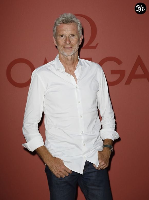 Denis Brogniart - Soirée Omega "Seamasters" à l'Omega House Paris, Hôtel de Poultry, Maison des Polytechniciens, lors des Jeux Olympiques de Paris (JO 2024) le 5 aout 2024. © Marc Ausset Lacroix / Bestimage