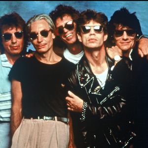 Il doit cette fortune à sa longue carrière avec les Rolling Stones.
Mick Jagger et les Rolling Stones dans les années 1990. ©Bestimage