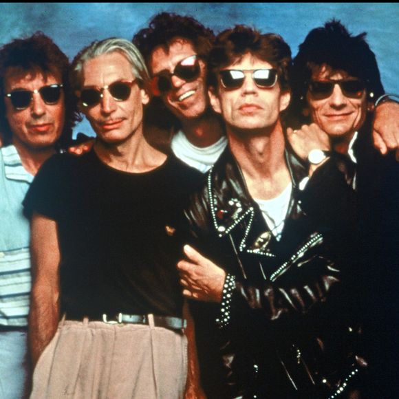 Il doit cette fortune à sa longue carrière avec les Rolling Stones.
Mick Jagger et les Rolling Stones dans les années 1990. ©Bestimage