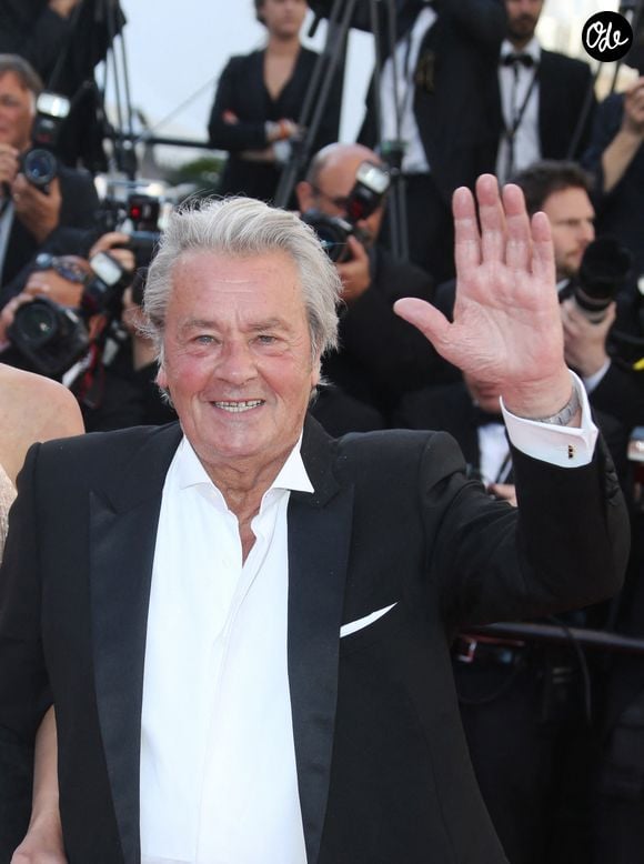 Alain Delon le 4 mai 2013 à Cannes, France.  
©Agence / Bestimage