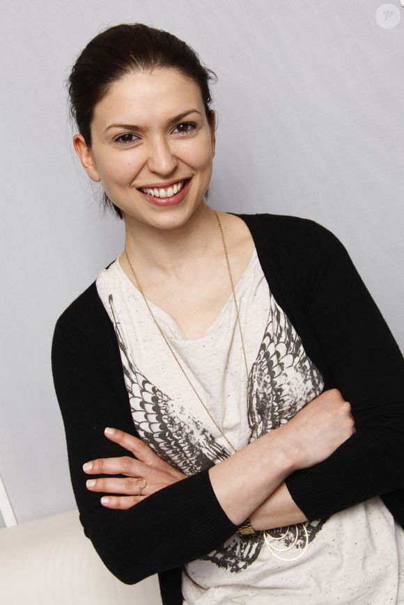 Lucie Bernardoni - Archives - People à l'émission "On repeint la musique" à Paris, le 14 mars 2014