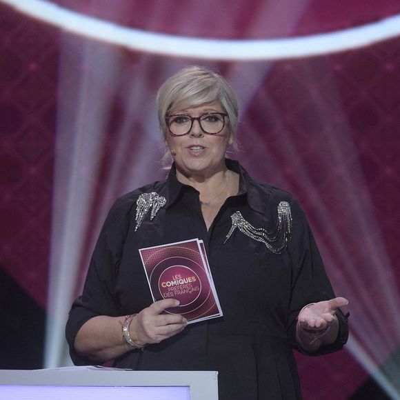 Exclusif - Laurence Boccolini - Enregistrement de l'émission "Les Comiques Préférés des Français", présentée par L.Boccolini, et diffusée le 2 avril sur France 2
© Giancarlo Gorassini / Bestimage