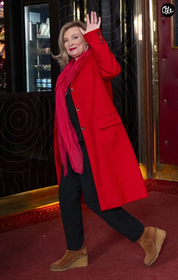 Valérie Trierweiler - Avant-première du film "Finalement" de C. Lelouch qui fête son 87ème anniversaire au Grand Rex à Paris le 30 octobre 2024. © Pierre Perusseau/Bestimage