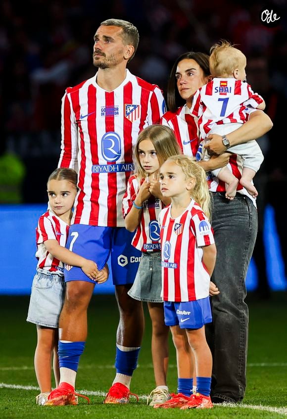 Antoine Griezmann lors de son dernier match de LaLiga EA Sports au stade Riyadh Air Metropolitano.

© Bestimage