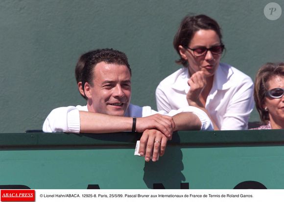 Paris, 25/5/99. Pascal Brunner aux Internationaux de France de Tennis de Roland Garros. © Lionel Hahn/ABACA.
