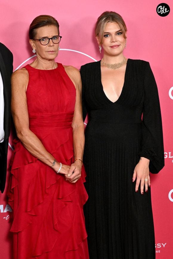 La princesse Stéphanie de Monaco, et Camille Gottlieb lors de la seconde édition du Global Gift Gala à l'hôtel de Paris à Monaco, le 9 octobre 2026. Cette année, les bénéfices de cette soirée caritative iront à 3 associations, Fight Aids Monaco, Corazones Unidos et Global Gift Foundation. © Bruno Bebert / Bestimage