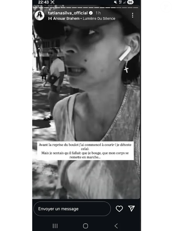 Tatiana Silva s'exprime sur sa perte de poids après sa grossesse.