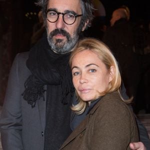 Emmanuel Beart et son mari Frederic Chaudier assistent à l'événement du 10e anniversaire de 'Flair Group' à l'hôtel Le Marois à Paris le 28 mars 2019 à Paris, France. Photo by Nasser Berzane/ABACAPRESS.COM