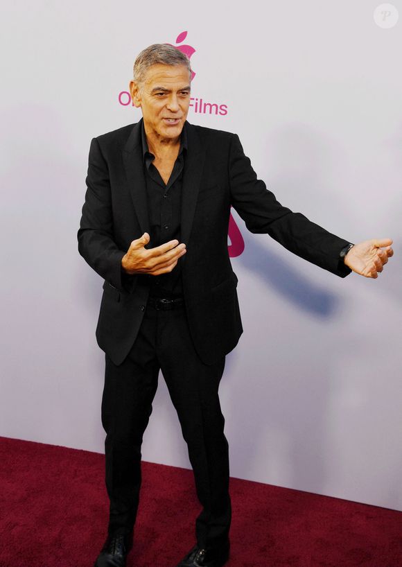 George Clooney - Première de Wolfs au cinéma TCL Chinese à Los Angeles le 18 septembre 2024. (Photo Press Service / BESTIMAGE).