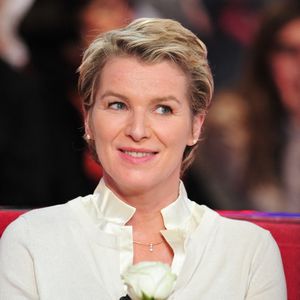Elise Lucet lors de l'enregistrement de l'émission Vivement Dimanche a Paris, France, le 11 février 2009. Photo Max Colin/ABACAPRESS.COM