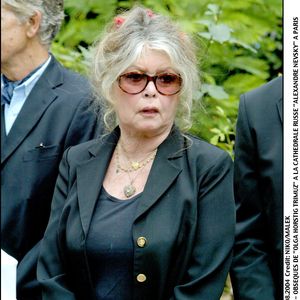 Elle y évoque aussi bien la politique que certaines villes françaises et le monde du show-business.

Brigitte Bardot aux obsèques d'Olga Horstig Trimuz à la cathédrale russe Alexandre Nevsky à Paris.

AGENCE / BESTIMAGE