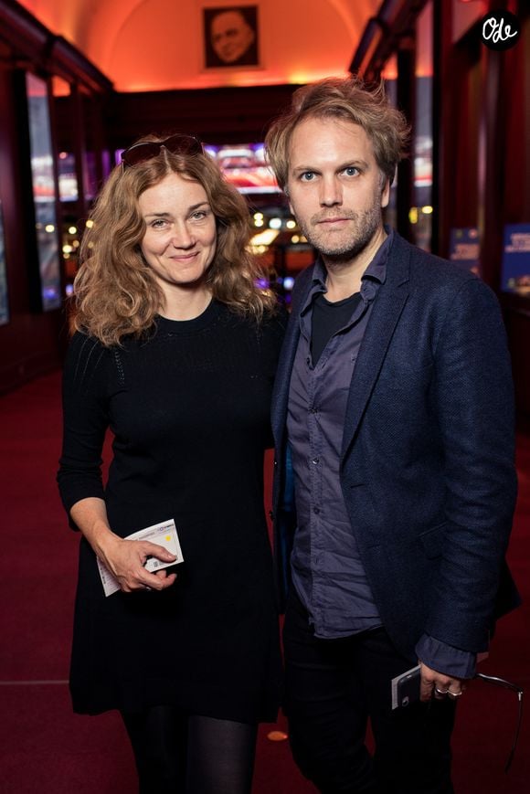 Exclusif - Marine Delterme et son mari Florian Zeller - People au concert unique "Au cinéma" de Renaud Capuçon à l'Olympia à Paris le 14 octobre 2018. © Dominique Jacovides - Cyril Moreau/Bestimage