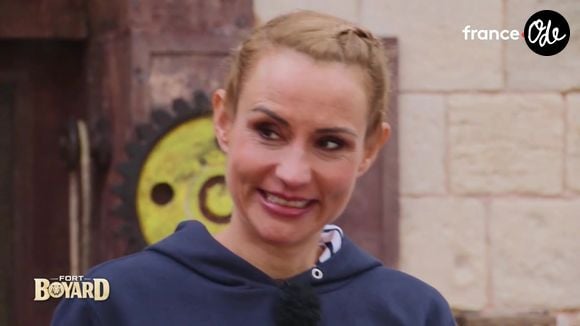 Elodie Gossuin dans l'épisode 6 de la saison 37 de "Fort Boyard" diffusée le 8 août 2026 sur France 2.

Capture d'écran France 2