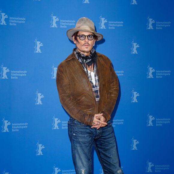 Johnny Depp pour la présentation du film "Minamata" (conférence et photocall) au 70ème Festival international du film de Berlin, La Berlinale 2020, à Berlin le 21 Février 2020.
Crédit : Backgrid UK/ Bestimage