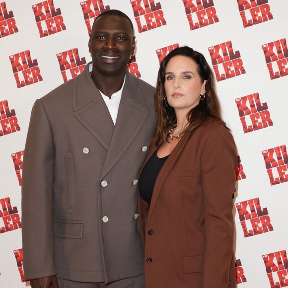 Omar Sy et Hélène Sy - Avant-première du film "The Killer" au cinéma Pathé Palace à Paris © Coadic Guirec / Olivier Borde / Bestimage