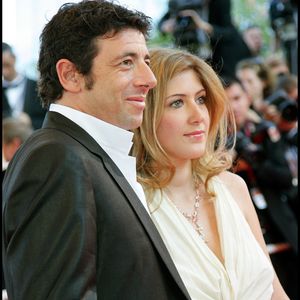 Amanda Sthers et Patrick Bruel au Festival de Cannes en 2007, pour la montée des marches du film "Les chansons d'amour". © Guilaume Gaffiot / Bestimage