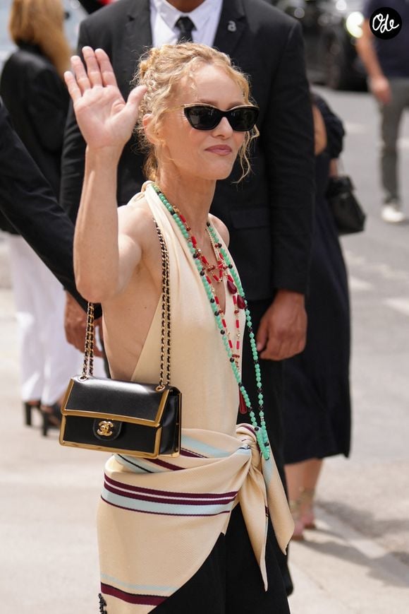 Vanessa Paradis au défilé Chanel Haute Couture Automne/Hiver 2026/2027, pendant la Fashion Week de Paris, le 7 juillet 2026.

© Lucia Sabatelli/Bestimage