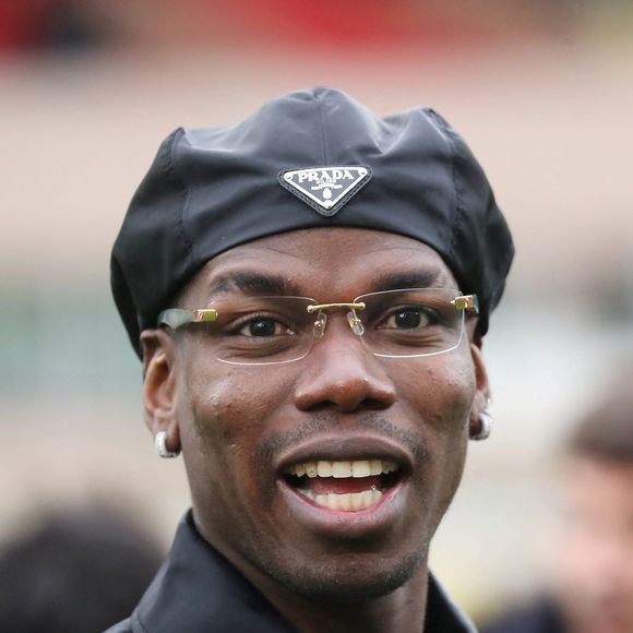 Paul Pogba - Sixième édition de la Fight Aids Cup, un match de football caritatif au stade Louis II à Monaco, le 25 janvier 2026, qui oppose l'équipe du Cirque FC de la princesse Stéphanie et les Barbagiuans du prince Albert. 

© Dylan Meiffret / Nice Matin / Bestimage