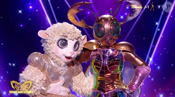 Il a perdu lors d’un duel face à l’Agneau.

Le Scarabée éliminé en demi-finale de Mask Singer 8, capture d'écran TF1