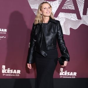 Alexandra Lamy au photocall du dîner de la 51ème cérémonie des César au Fouquet's à Paris, France, le 27 février 2026. © Denis Guignebourg/Bestimage