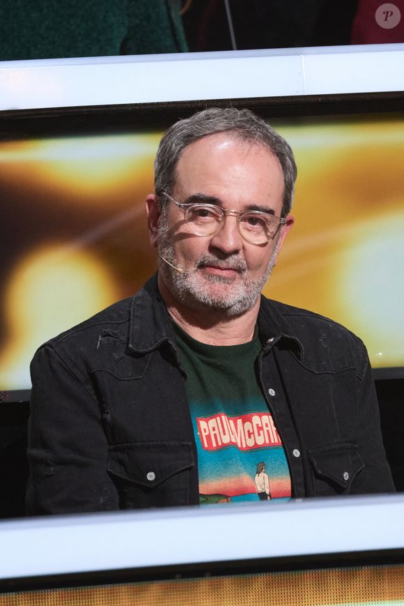 Exclusif - Bruno Solo - Enregistrement de l'émission "100% Logique", présentée par Cyril Féraud et diffusée le le 19 avril 2025 sur France 2. Le 18 décembre 2024. © Cyril Moreau/Bestimage