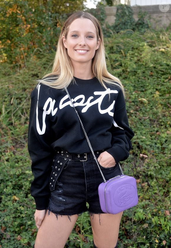Ilona Smet - Front Row du défilé Lacoste Collection Prêt-à-Porter Printemps/Eté 2020 lors de la Fashion Week de Paris, le 1er octobre 2019. © Veeren Ramsamy-Christophe Clovis/Bestimage