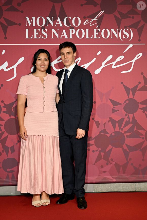 Louis et Marie Ducruet - Le prince Albert II de Monaco a inauguré l'exposition "Monaco et les Napoléon(s) - Destins croisés", au Grimaldi Forum à Monaco, le 10 juillet 2025. © Bruno Bebert / Bestimage