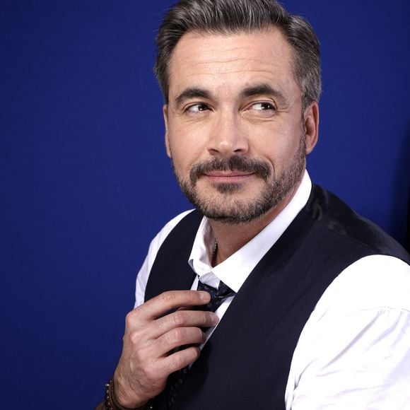 Olivier Minne pose lors d'une séance photo à Paris, France, en février 2017. Photo par VIM/ABACAPRESS.COM