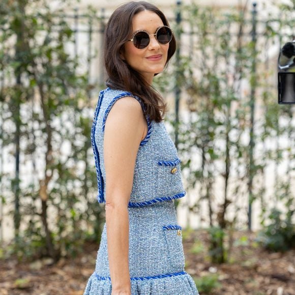 Marion Cotillard - Arrivées au défilé Chanel Collection Haute Couture Automne/Hiver 2025-2026 lors de la Fashion Week de Paris (PFW), au Grand Palais, à Paris, France, le 8 juillet 2025. © ThibaultDuboucher/Bestimage