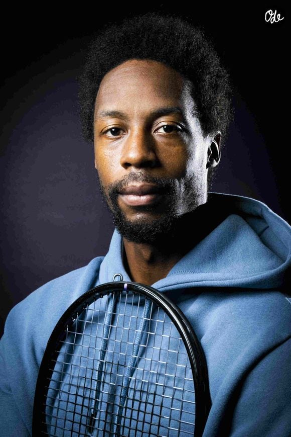 Gaël Monfils lors de l'Open Sud de France 2022 à Montpellier, France, le 1er février 2022. © Jean-Baptiste Autissier/Panoramic/Bestimage