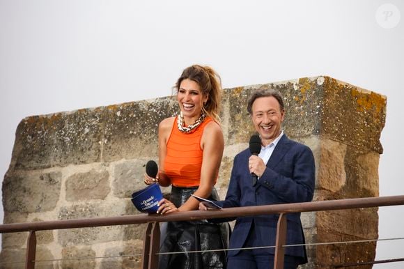Laury Thilleman, qui a souvent partagé l'affiche avec Stéphane Bern, garde le souvenir d'un collègue "brillant" et particulièrement inspirant sur les plateaux.

Exclusif - Stéphane Bern, Laury Thilleman lors de l'enregistrement de l'émission La Grande Fête de Carcassonne, diffusée le samedi 6 septembre à 21.10 sur France 2, dans la Cité Médiévale de Carcassonne, France, le 24 juin 2025. © Jack Tribeca/Bestimage