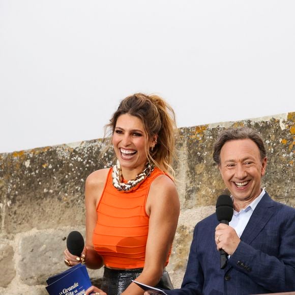 Laury Thilleman, qui a souvent partagé l'affiche avec Stéphane Bern, garde le souvenir d'un collègue "brillant" et particulièrement inspirant sur les plateaux.

Exclusif - Stéphane Bern, Laury Thilleman lors de l'enregistrement de l'émission La Grande Fête de Carcassonne, diffusée le samedi 6 septembre à 21.10 sur France 2, dans la Cité Médiévale de Carcassonne, France, le 24 juin 2025. © Jack Tribeca/Bestimage