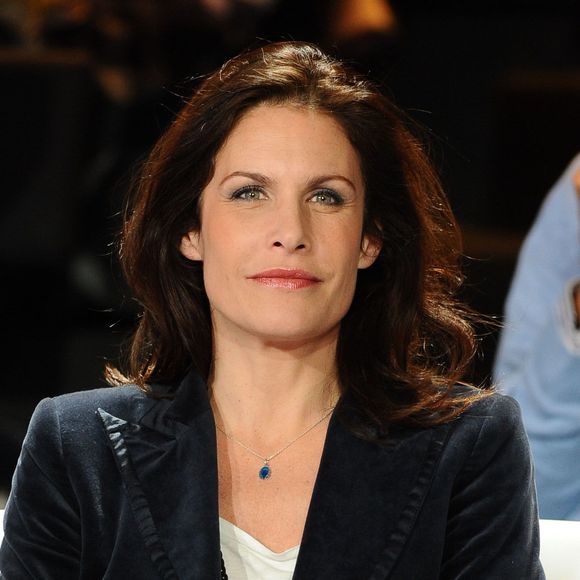 Astrid Veillon - Enregistrement de l'émission anniversaire des 40 as Des chiffres et des lettres aux studios La Plaine Saint-Denis.
Guillaume Gaffiot/Bestimage