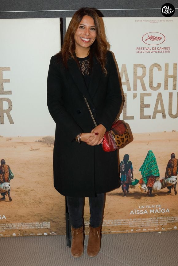 Myriam Seurat (Télématin) - Avant-première du film 'Marcher sur l'eau", premier long métrage cinéma réalisé par A. Maïga au Mk2 Odéon à Paris, France, le 8 novembre 2021. © Christophe Clovis/Bestimage