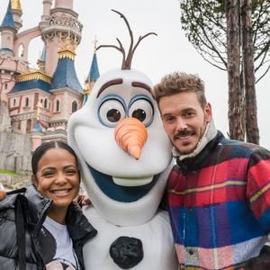 Cette fois, il a dévoilé une adorable séquence qui prouve que les deux garçons semblent déjà avoir hérité de son goût pour le sport.

Christina Milian et son compagnon M. Pokora (Matt Pokora) - People lors du lancement des nouvelles attractions au parc Disneyland à Paris. Le 16 novembre 2019
© Disney via Bestimage