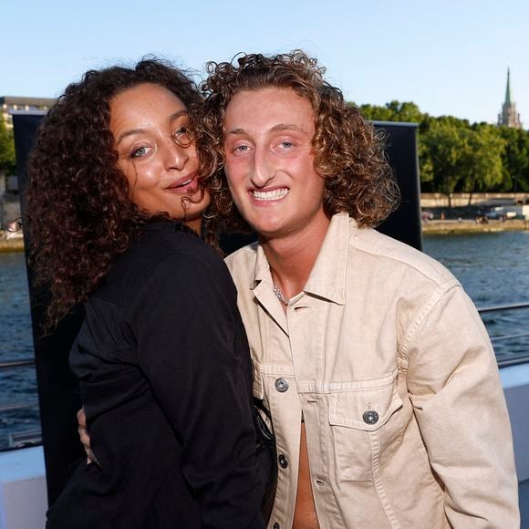 Exclusif - Joalukas Noah, sa soeur Eleejah lors de la soirée d'anniversaire de Joalukas Noah, fils de Yannick Noah et Isabelle Camus, pour ses 18 ans à Paris le 10 juin 2022.

© Cyril Moreau / Bestimage