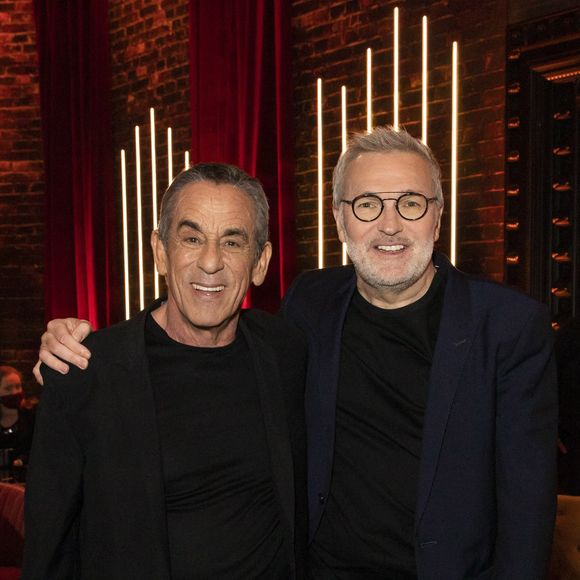 Laurent Ruquier fera sa rentrée ce samedi sur T18 avec un premier numéro hommage à Thierry Ardisson.

Exclusif - Thierry Ardisson, Laurent Ruquier - Backstage de l'enregistrement de l'émission "On Est En Direct" (OEED), présentée par L.Ruquier, diffusée sur France 2 
© Jack Tribeca / Bestimage