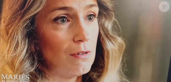 Clémence lors de l'épisode 6 de "Mariés au premier regard 2025" du 7 avril, sur M6