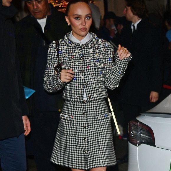 Lily Rose-Depp à Londres.