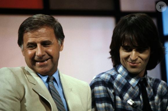 Archives -  Michel Hidalgo et Jean-Jacques Goldman le 6 octobre 1983.  © Bernard Leguay via Bestimage
