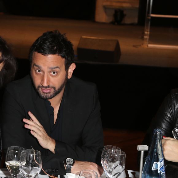 Exclusif - Ines de la Fressange, Cyril Hanouna et sa compagne Emilie - Soirée annuelle de la FIDH (Fédération Internationale des Droits de l'homme) et 65eme anniversaire de la Déclaration universelle des Droits de l'Homme a l'Hôtel de Ville de Paris le 10 décembre 2013.