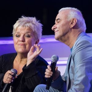 Elle a déclaré : "Quand on lit parfois qu'on ne s'entend pas, qu'on se tire la bourre en coulisses, je peux vous dire que c'est complètement faux". 


Exclusif - Mimie Mathy et Michel Fugain à l'enregistrement de l'émission "Hier Encore", le 9 janvier 2014.

Photo : Cyril Moreau / Bestimage