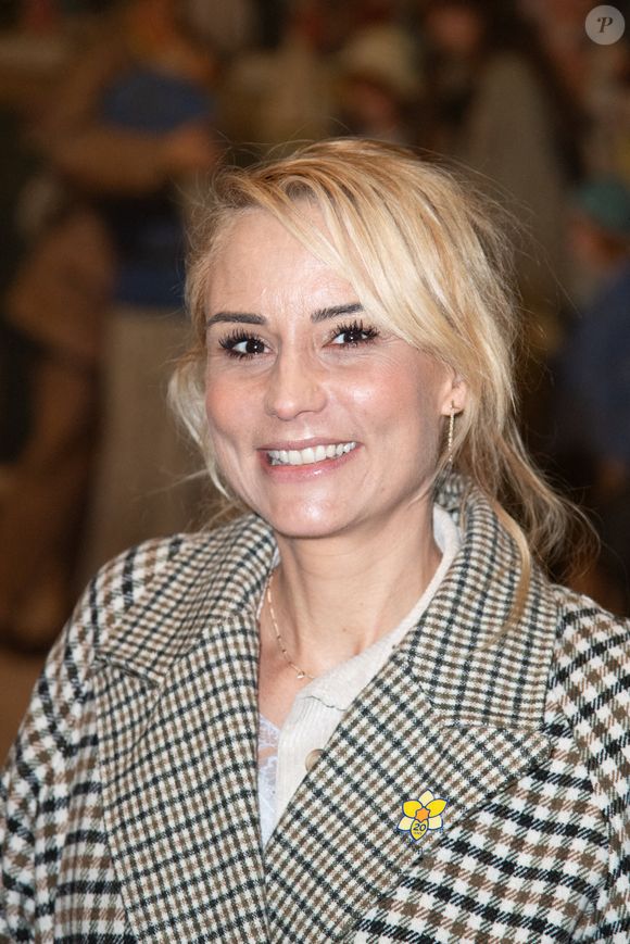 Elodie Gossuin lors de l'événement Une Jonquille Contre Le Cancer 2024 à Paris, France, le 12 mars 2024. Photo par Aurore Marechal/ABACAPRESS.COM
