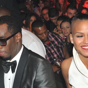 Sean P. Diddy Combs et sa petite amie la chanteuse de R&B Cassie (Cassandra Ventura) - à un concert de Rick Ross le 21 mai 2012 à Cannes ©AGENCE / BESTIMAGE