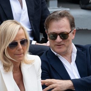 Laurence Ferrari et Renaud Capuçon assistent au tournoi de Roland Garros 2025 le 8 juin 2025 à Paris, France. Photo by Laurent Zabulon/ABACAPRESS.COM